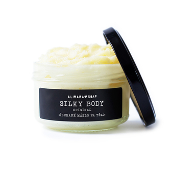 Almara soap SILKY BODY | ORIGINAL Veganské šlehané máslo na tělo 150 g