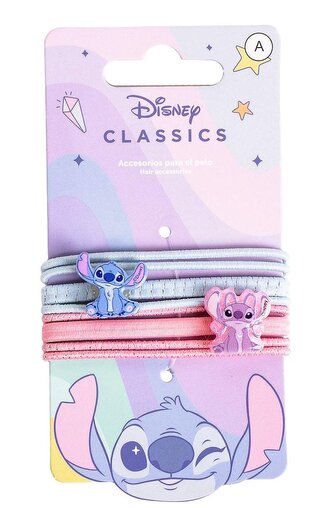 SADA 8 KS GUMIČKY DO VLASŮ LILO A STITCH