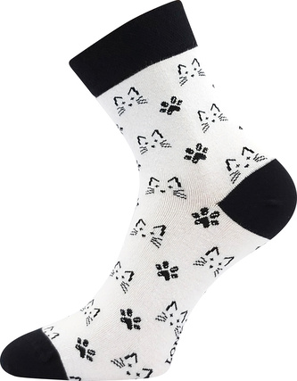 Lonka® ponožky Devive kočky 39-42 (26-28) 3 páry