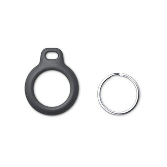 Etui Tech-Protect Rough na Apple AirTag z kółkiem - czarne