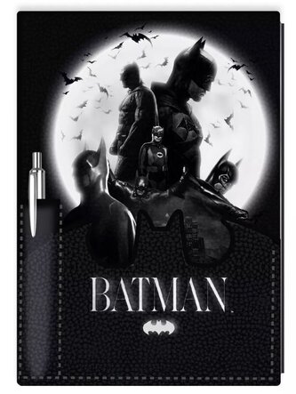 Poznámkový A5 blok s propiskou DC Comics|Batman: Temný rytíř (14,8 x 21 cm)