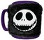 Keramický hrnek s chlupatým odnímatelným obalem Disney|Nightmare before Christmas|Ukradené Vánoce: Jack (objem 440 ml)