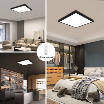 Immax NEO LITE FRAME Smart stropní svítidlo 60x60cm, IP44, CCT,  WiFi, Tuya, BEACON černé Immax NEO LITE FRAME Smart stropní svítidlo 60x60cm, IP44, CCT,  WiFi, Tuya, BEACON černé