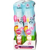 Spazzolino dětský kartáček Lev s krytkou JEMNÝ