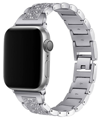 Worryfree Dressy S-Block Apple 42/44/45mm, Silver