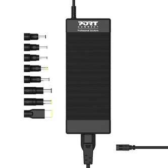 PORT CONNECT univerzální napájecí adaptér pro notebooky, 250W, černá