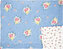 Přehoz přes postel Laura Dusty Blue velký