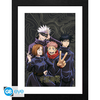 Obraz na zeď - Jujutsu Kaisen - Team Picture, 34.3 × 44.5 cm