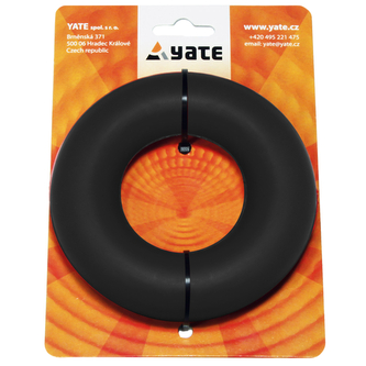 Posilovací kroužek Yate tuhý balený - černý