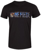 Pánské tričko One Piece: Logo (XL) černá bavlna