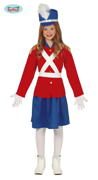 Cínový vojáček dívka dětský kostým 10-12 let