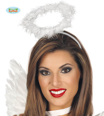 Andělská svatozář bílá