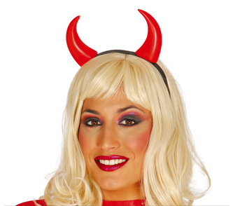 Čertí rohy plastové