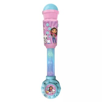 Svítící trendy mikrofon Gábinin kouzelný domek s melodiemi