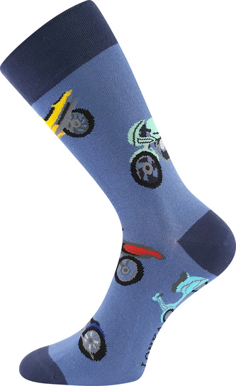 Lonka® ponožky Depate moto 2 43-46 (29-31) 3 páry