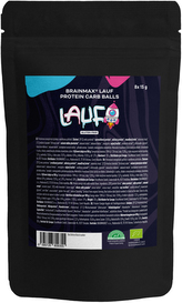BrainMax Lauf Protein Carb Balls, Proteinové-sacharidové kuličky, BIO, 8 ks