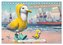 Die Möwe Emma in Hamburg (Tischkalender 2025 DIN A5 quer), CALVENDO Monatskalender