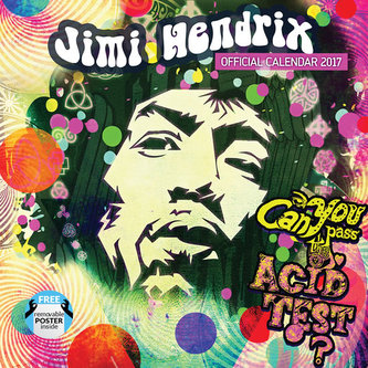 Kalendář 2017 - JIMI HENDRIX