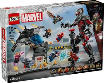 LEGO(R) SUPER HEROES 76314 Kapitan Ameryka: Wojna... LEGO(R) SUPER HEROES 76314 Kapitan Ameryka: Wojna...