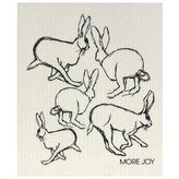 More Joy, kuchyňský hadřík Rabbits, 1 ks