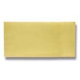 Obálka Clairefontaine zlatá, stříbrná DL, samolepicí, 20 ks zlatá, DL