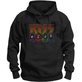 Mikina KISS - Logo, Faces & Icons, L