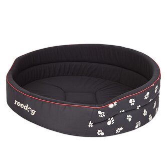 Pelíšek pro psa Reedog Pianki Black Paws-5XL
