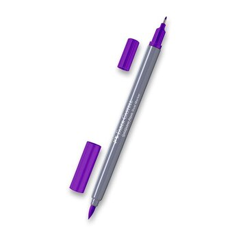 Popisovač Faber-Castell Goldfaber Aqua Dual Marker výběr barev fialová, 284