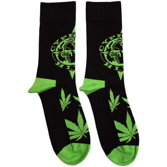 Ponožky Cypress Hill - Logo & Leaves, 40 - 45