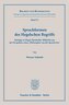Sprachformen des Hegelschen Begriffs