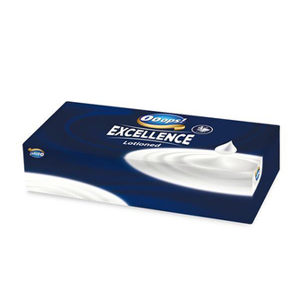 Papierové vreckovky v krabičke, 4 vrstvy, celuóza, 80ks