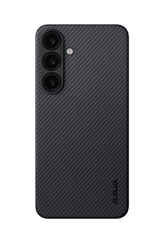 Pitaka Ultra-Slim Case, Black/Grey Twill - Sansung Galaxy S 2025+