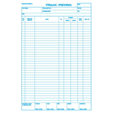 Výdejka - převodka A4, samopřepis (313)