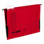 Desky závěsné Elba A4, červené