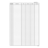 Pokladní kniha priepisová A4, samoprepis (940)