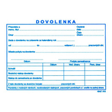 Dovolená A6 (912) samoprepis