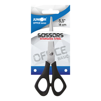 Nůžky PVC Office basic 5,5 "145 mm