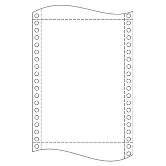 Tabelační papír 25 x 12 "(1 +1) NCR BP