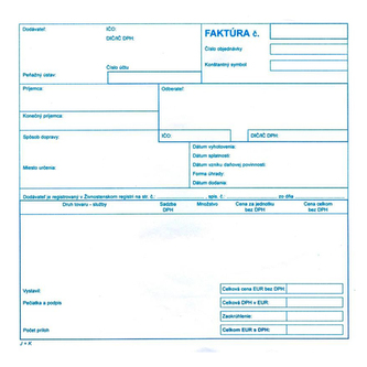 Faktura - daň. doklad 21 x 20 cm, samoprepis (18)