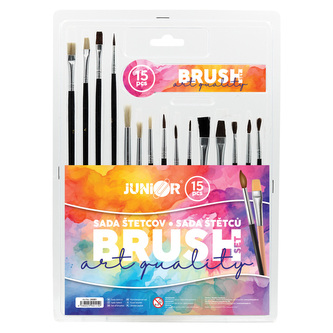 Sada štětců ART Quality - 15 ks