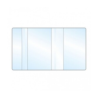 Obal na rozšířený zdrav. záznam (kartu) PVC čirý 58x31 cm - 0,15 mic