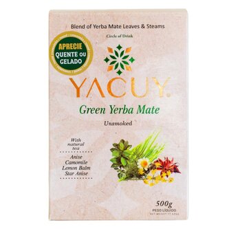 Yerba Maté Yacuy Star Anise Camomile - 500 g