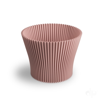 Plastový obal na květiny Lotus 130, růžový