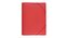 Teczka z gumką szeroka czerwona