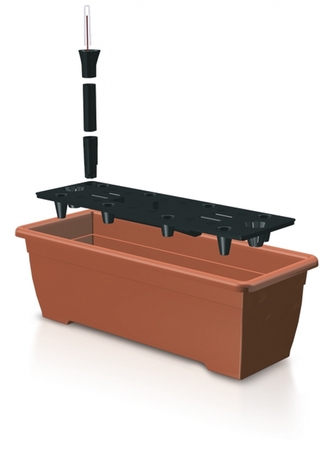 truhlík BALCONY CAN, terakota 50 cm