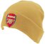 Zimní úpletová čepice FC Arsenal: Znak Kanónu (univerzální) žlutý akryl