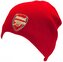 Zimní úpletová čepice FC Arsenal: Hlavní znak (univerzální) červený akryl