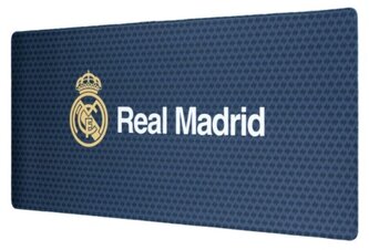 Herní podložka na stůl Real Madrid: Logo a Erb (80 x 35 cm)
