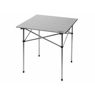 Kempingový skládací stůl Acra C3S 70 cm - stříbrný