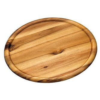 Prkénko na pizzu, ø 32 cm, akáciové dřevo KESPER 28462